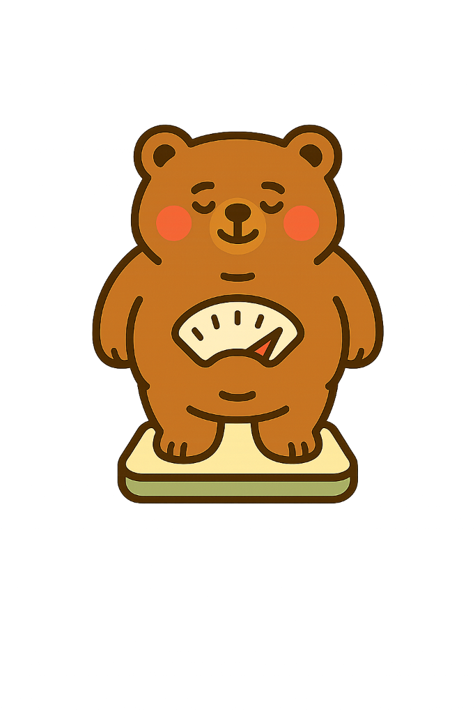 ChubbyCheck Bear Mascot